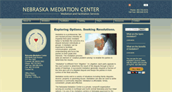 Desktop Screenshot of nebraskamediationcenter.com
